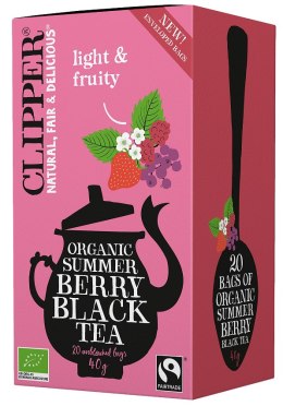Black Currant Tea, Raspberry And BIO Strawberry