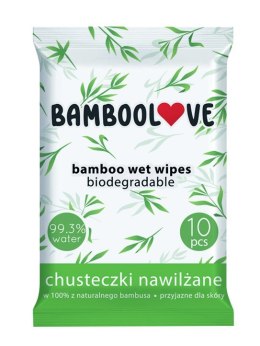 Wet Bamboo Wipes 10 pcs.