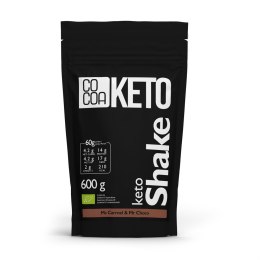 Shake With Mct Oil Keto BIO Caramel And Cocoa Flavor 600g